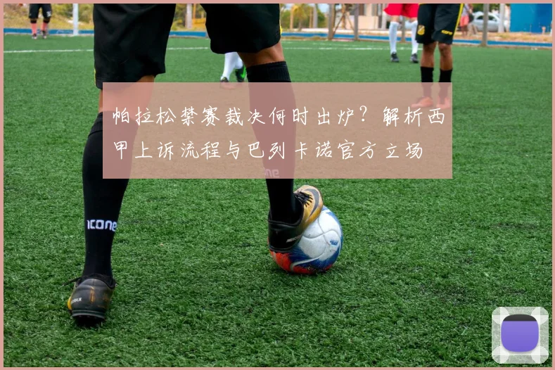 帕拉松禁赛裁决何时出炉?解析西甲上诉流程与巴列卡诺官方立场